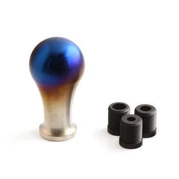 

Manual Titanium Car Vehicle Stick Gear Shift Knob Head Lever For Universal