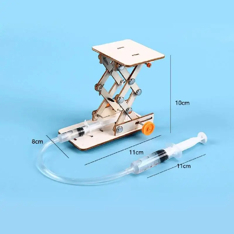 Детский набор для самостоятельной сборки с гидравлическим подъемным столом