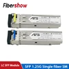 1Gb LC SFP Module single fiber Optical Transceiver Gigabit Fiber sfp switch module 3-80km Compatible with Mikrotik  switch ► Photo 2/6