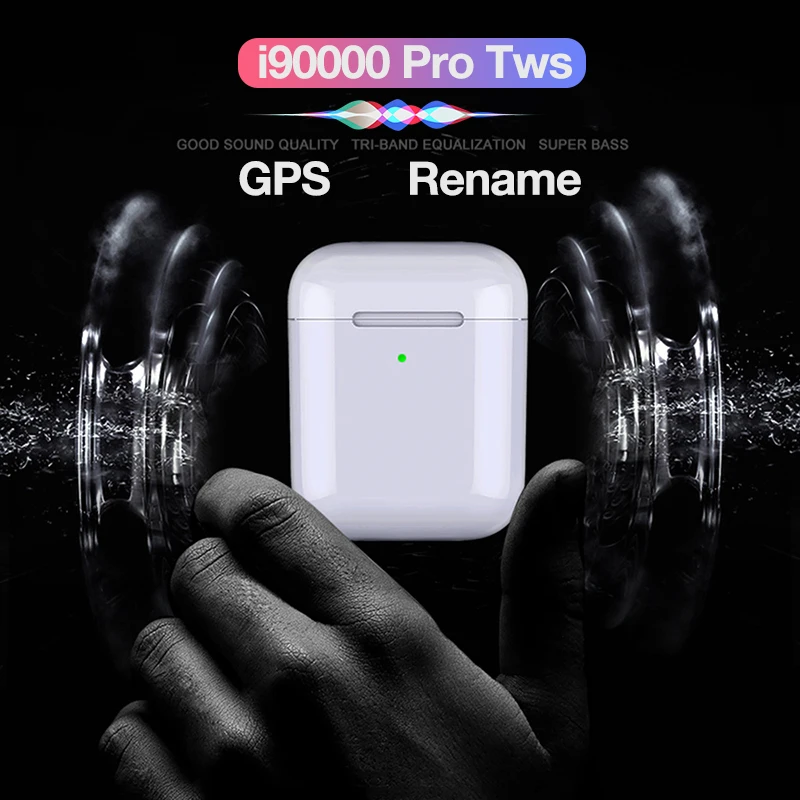 

i90000 Pro TWS In-ear detection 1:1 Air2 Pop up Wireless Earphones PK H1 chip i9000 i10000 i50000 i9000 tws i90000 tws