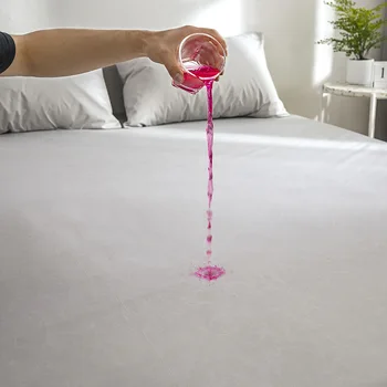 

Waterproof Bed Cover Dustproof Mattress Topper Multi Color Bed Spread Anti-wetting Bed Protector Baby Adult Mattress Bedspread