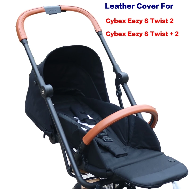 Copertura Del Bracciolo In Pelle Pu Per Cybex Eezy S Twist 2 / Eezy S Twist + 2 Passeggino Custodia Per Carrozzina Custodia Maniglia Accessori Passegg
