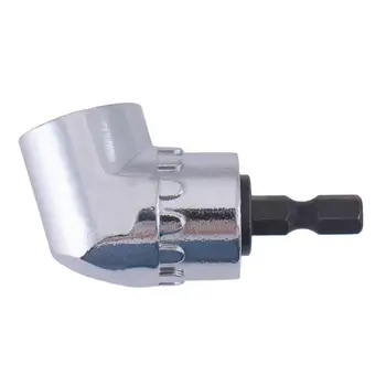 

105 Degree Right Angle 1/4" Head Screw Driver Drill Bit Socket Ngle Extension