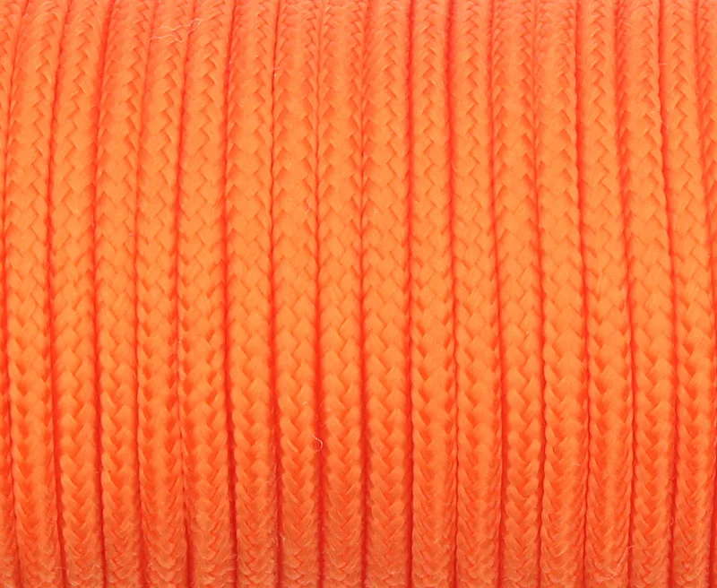 orange Паракорд CAMPINGSKY 2 мм Паракорд парашютный шнур веревка - Цвет: orange