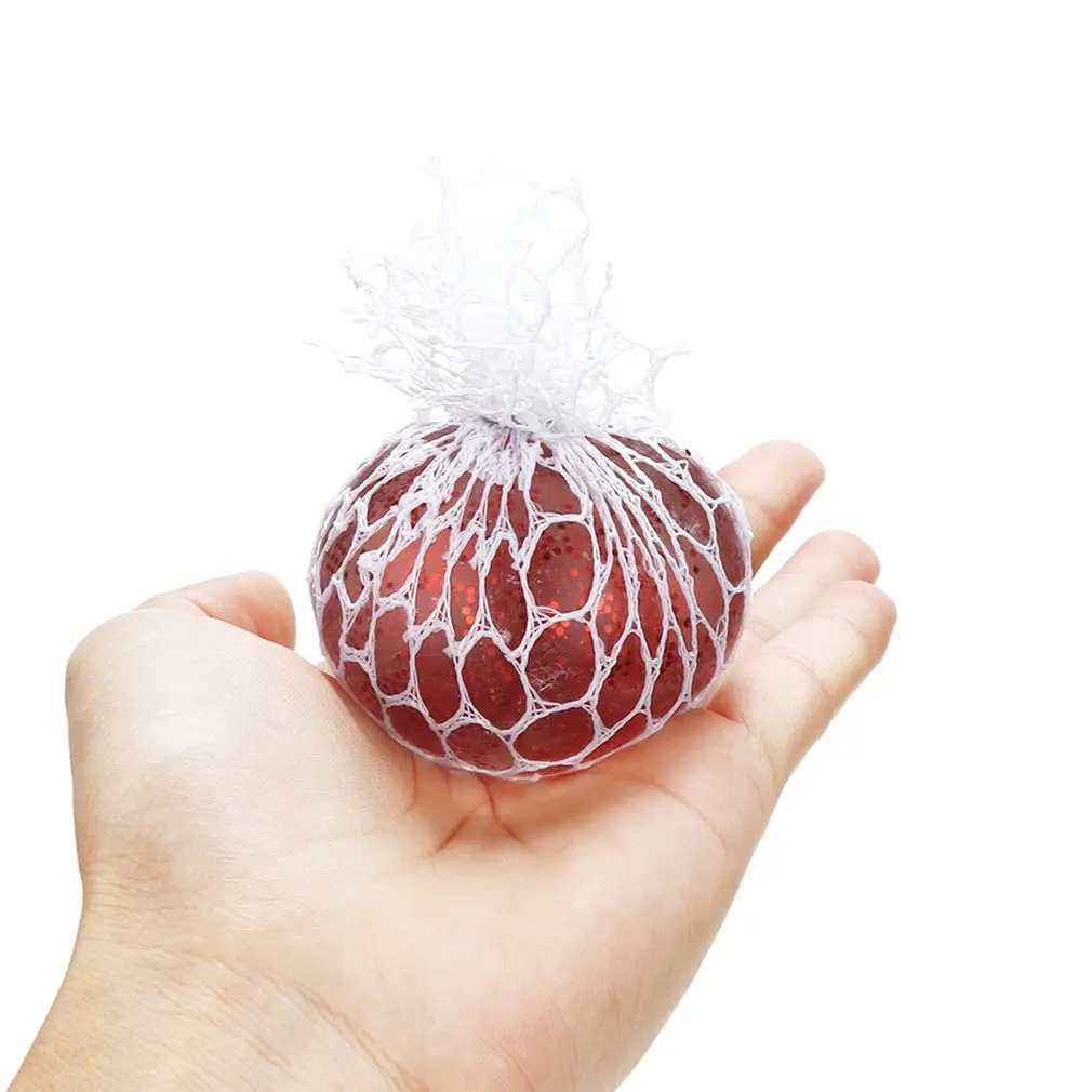 Шар для снятия стресса Novetly Squeeze Ball рука наручные упражнения антистресс слизи мяч игрушка Забавные игрушки-гаджеты