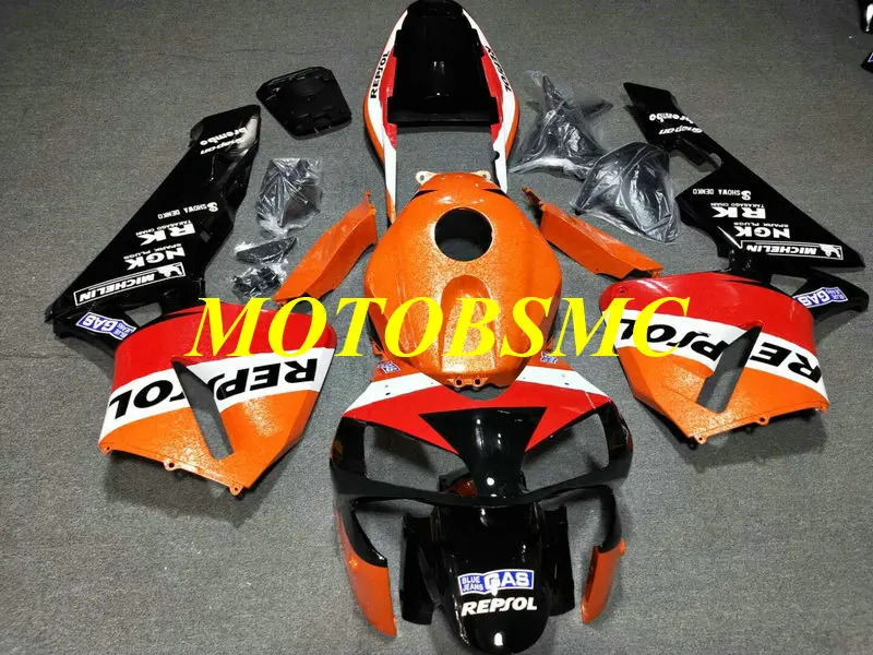 Комплект обтекателей для мотоциклов CBR600RR F5 03 04 CBR 600 RR 600RR CBR600 2003 2004 красный