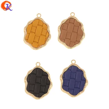 

Cordial Design 50Pcs 24*32MM Jewelry Accessories/Hand Made/Leather Effect/Irregular Shape/DIY Making/Charms/Earring Findings