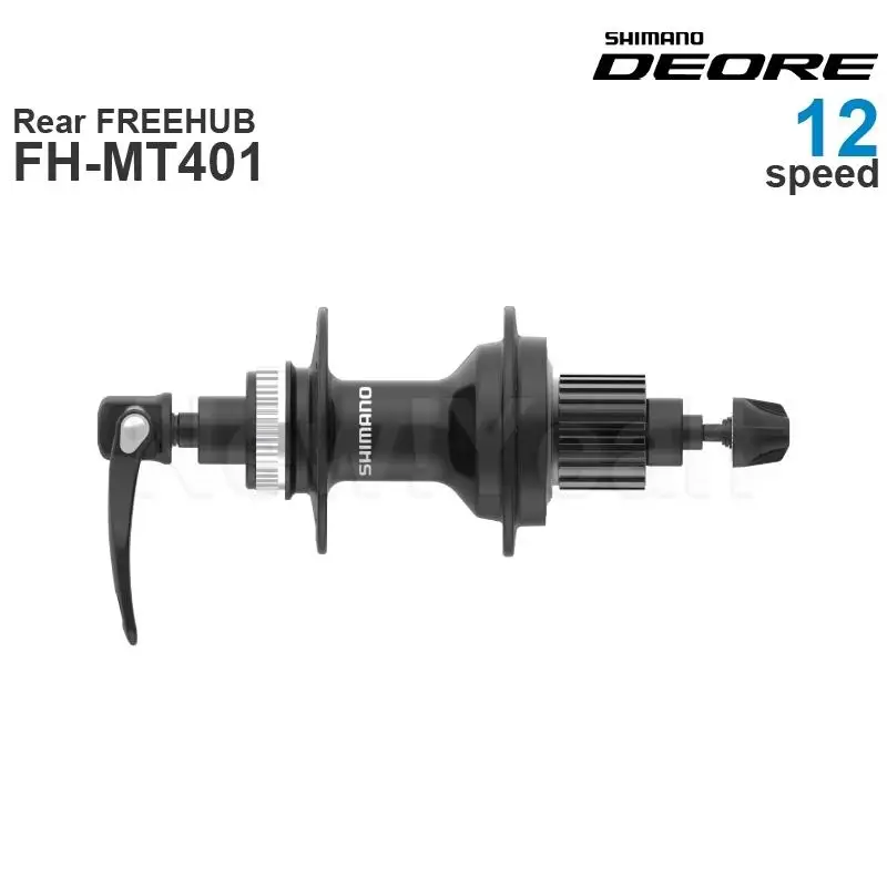SHIMANO DEORE 12 Speed FH-MT401- Rear FREEHUB - MICRO SPLINE