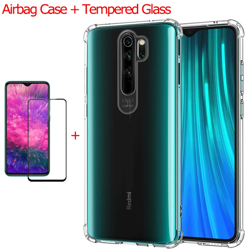 3 в 1 камера стекло+ чехол на Redmi Note 8T чехол редми нот 8 т защитная пленка redmi note 8 pro case стекло на сяоми редми нот 8 про чехол для редми нот 8т защитное стекло ксиоми ноут 8 чехлы xiaomi redmi note 8 case - Цвет: Case Glass