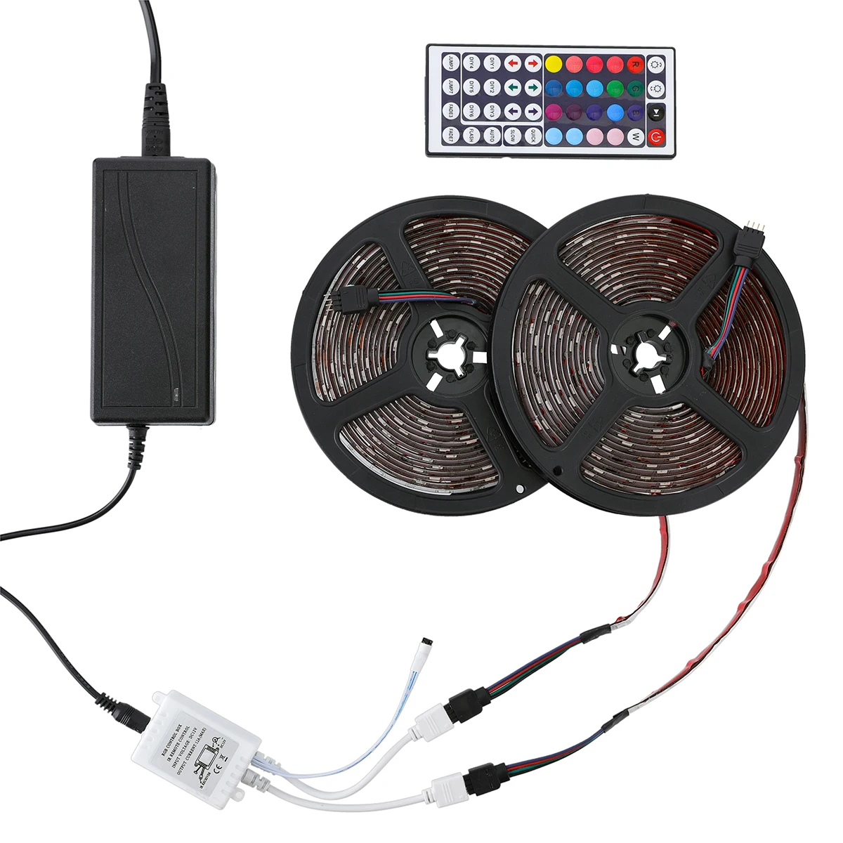 Светодиодная лента RGB 5050 водонепроницаемая светодиодная подсветка для