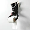 Cretive bathroom monkey tissue holder Roll holder Toilet paper holder Resin waterproof paper holder wall hanging  WY606 ► Photo 3/5
