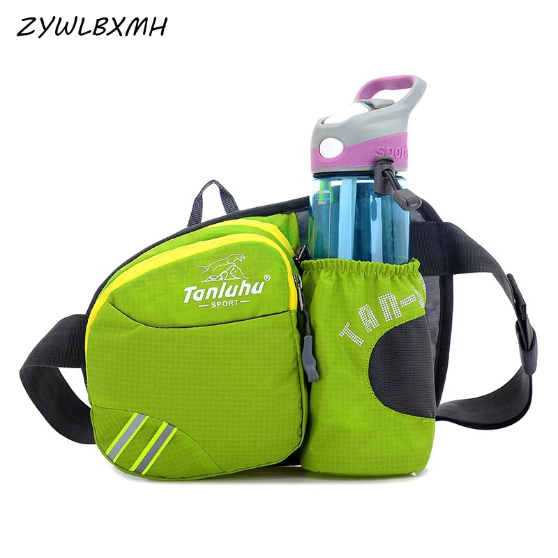 

ZYWLBXMH Nylon Breathable Waist Packs Men Women Waist Bag Multi-pocket Fanny Pack Solid Color Belt Bag Outdoor Motion Chest Bag