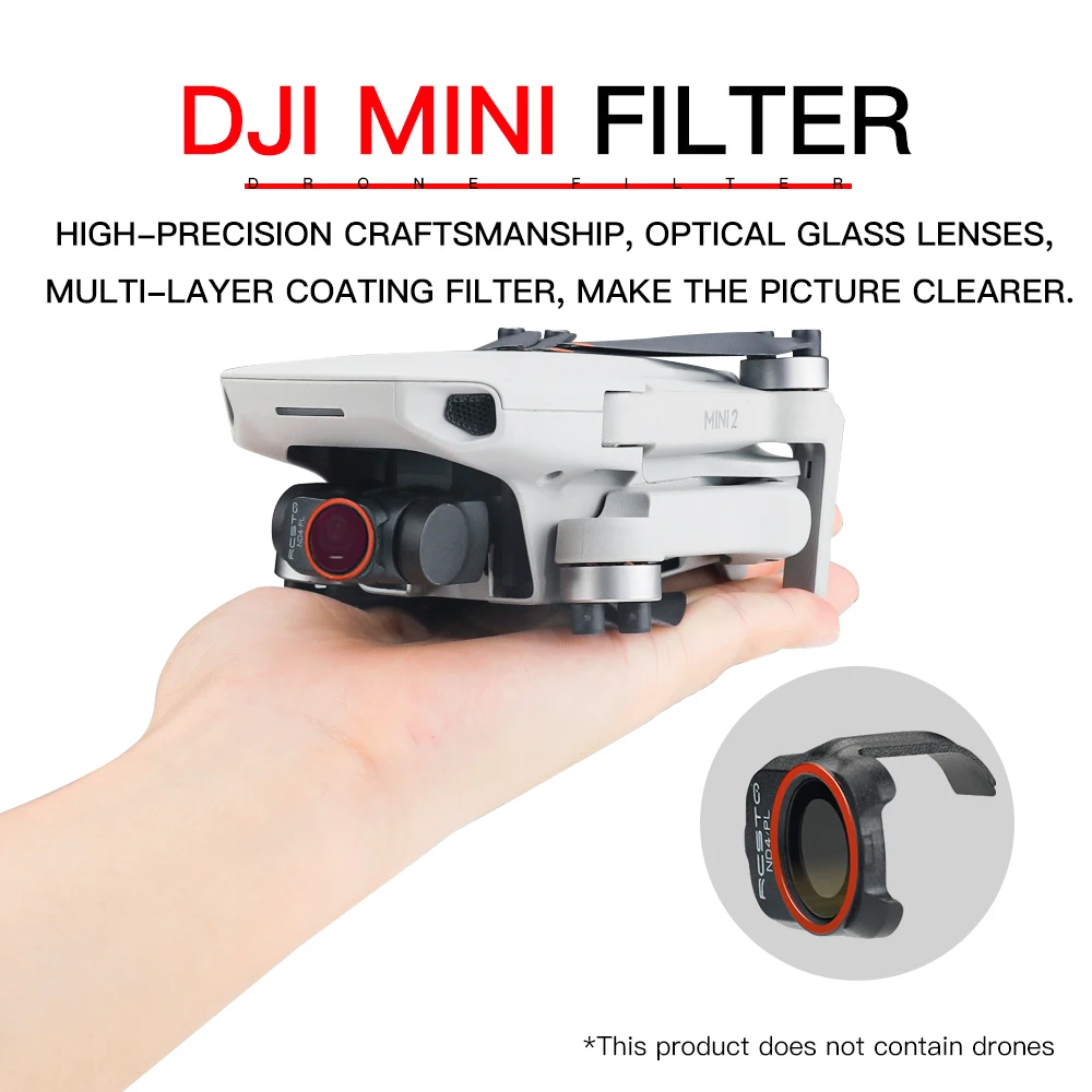 New DJI Mini 2 Camera Lens Filter for DJI Mavic MINI 1/2/SE Drone Filter Set UV ND CPL 4/8/16/32 NDPL Accessories