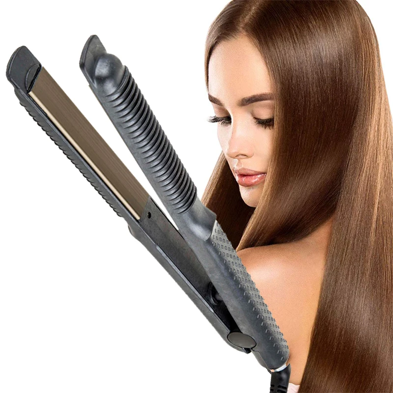 Description Picture 2 of item2 In 1 Hair Straightener Professional Straightening & Curling Irons Narrow Plates Styling Tools Fast Heating Straight Hair Tool