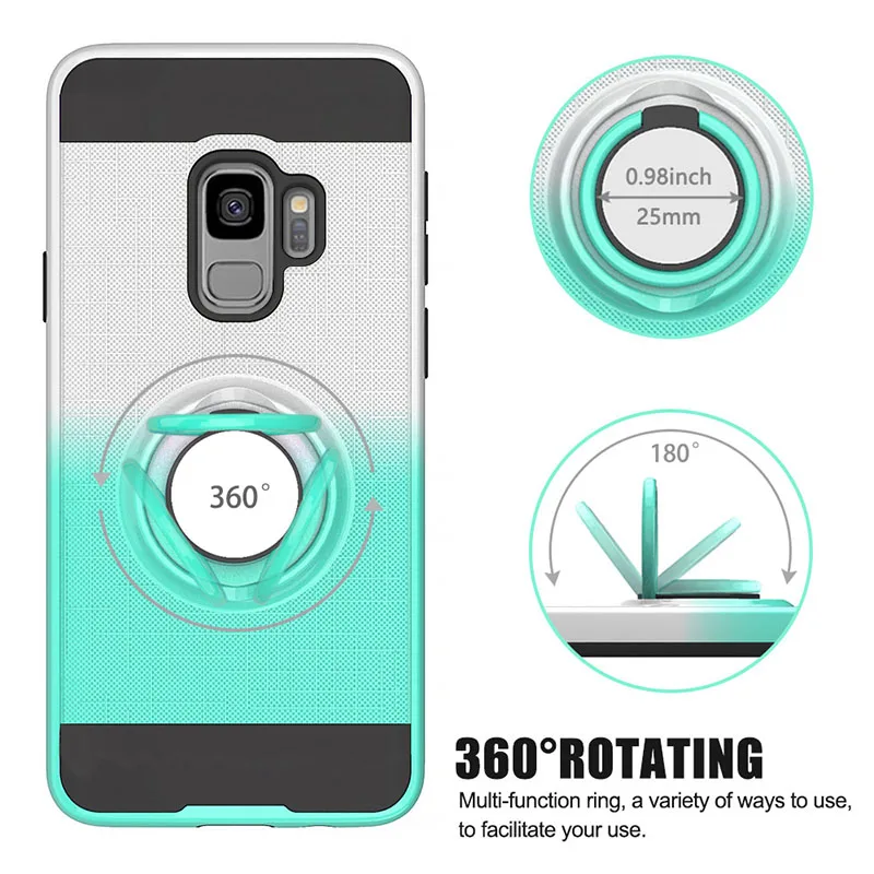 Для samsung Galaxy S9 plus чехол SM-G9650 G965F G965N SM-G965U G965U1 SM-G965W для samsung Galaxy S9 plus TPU 2 в 1 чехол для телефона