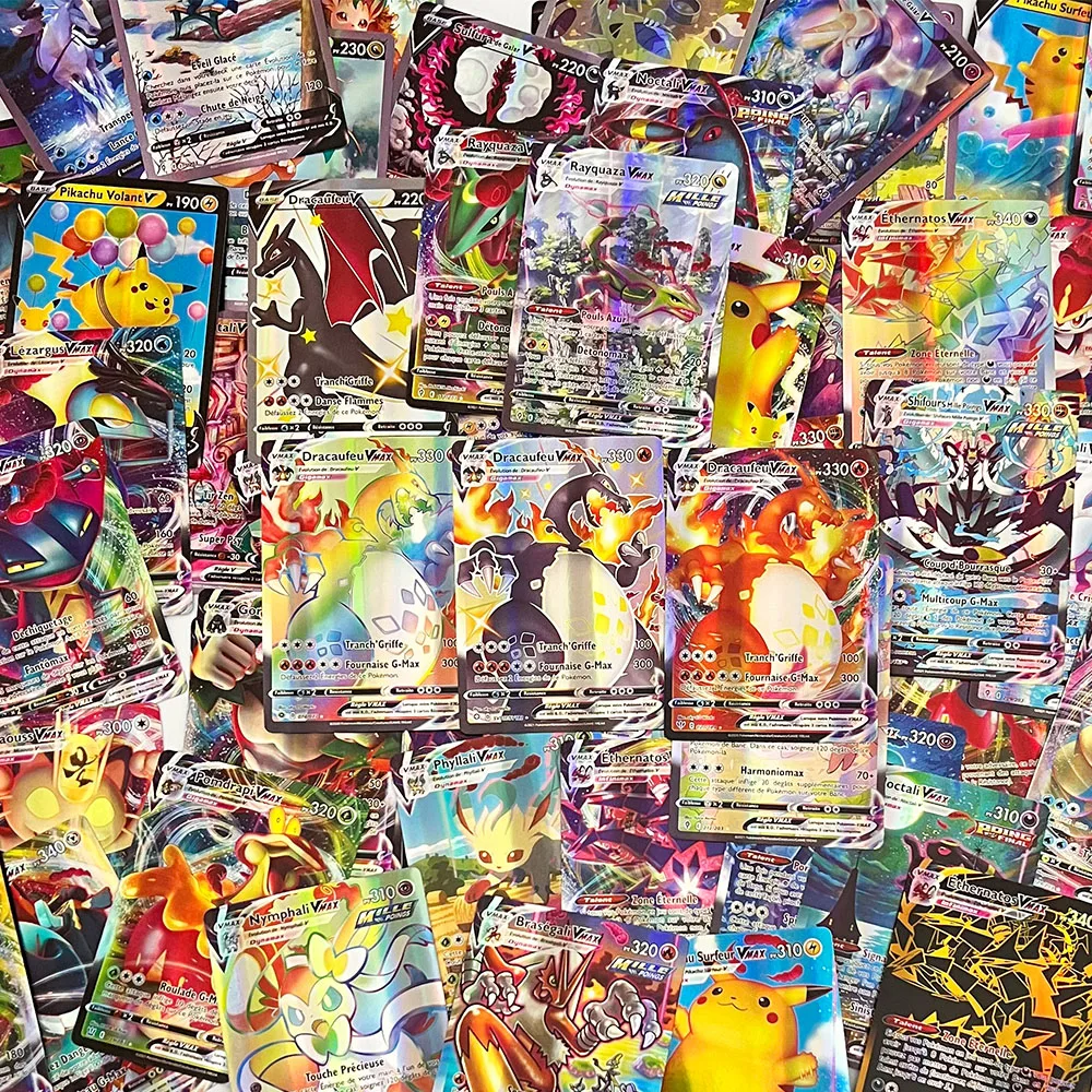 Pokemon Card Set 300pc Frenchenglish Includes 100 Tag Team 200 Gx 60 Vmax ▻   ▻ Free Shipping ▻ Up to 70% OFF