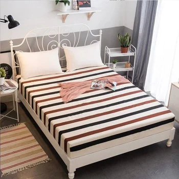 

Wonderlife Active Aloe Cotton Bed Sheet Single Piece Brushed Bed Sheet Sheet Anti-slip Protective Cover