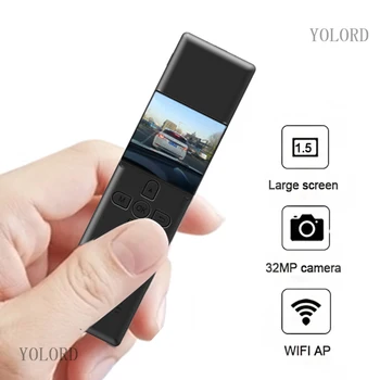 

1.5inch 32MP 1296P wifi car camera IR Night Vision mini dv dvr Video Recorder Security Clip comcorder 128GB/256GB