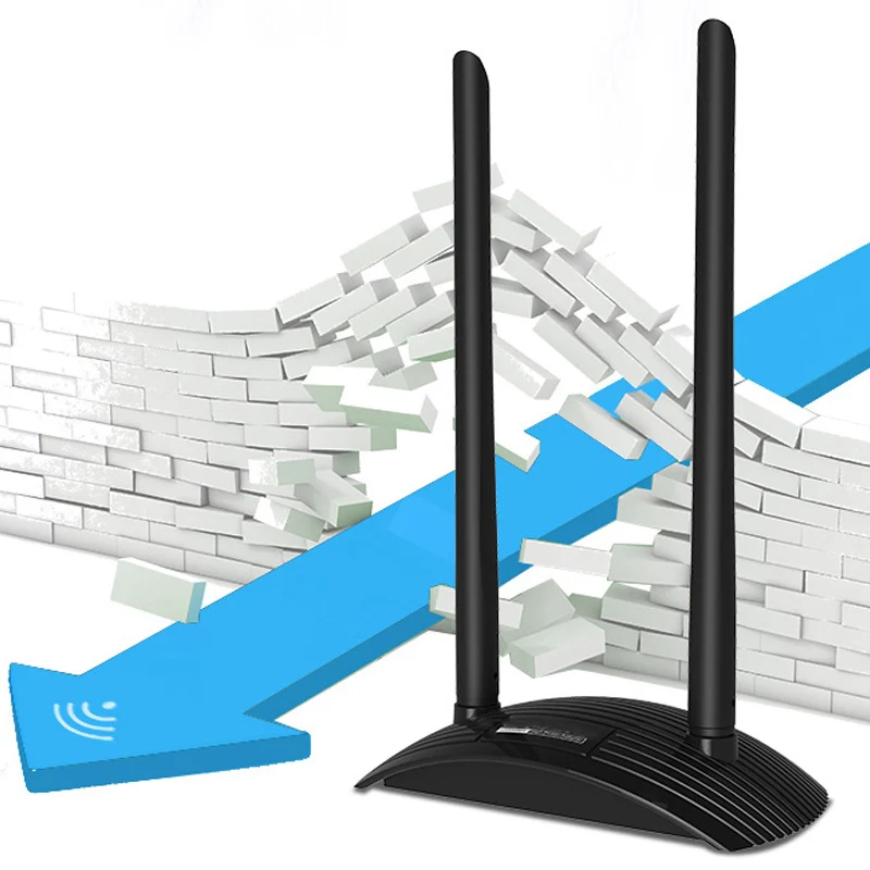 Black 1200Mpbs беспроводной сетевой адаптер высокой мощности двухдиапазонный wifi LAN Карта новое поступление - Цвет: Black