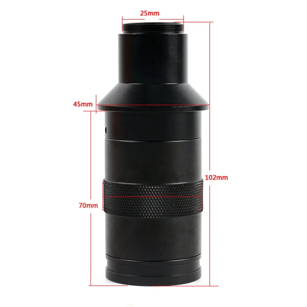 CCD CMOS HD 200X Регулируемый зум CS C крепление объектива промышленное увеличение окуляр объектив USB видео микроскоп камера