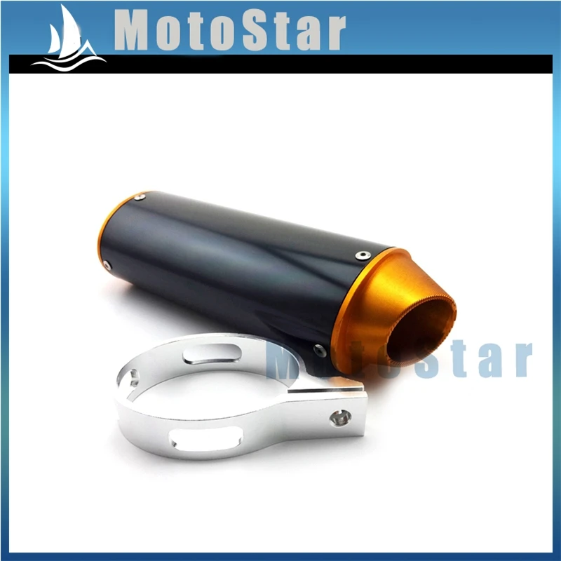38 мм Глушитель для 50cc 110cc 125cc 150cc 160cc Atomik TTR SSR XR CRF KLX Thumpstar питбайк мотоцикл