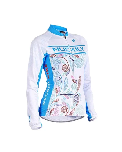 Женский зимний комплект из Джерси для велоспорта, одежда из теплого флиса для шоссейного велосипеда, модная одежда для велоспорта, женское платье, спортивный костюм mallot - Цвет: only jersey