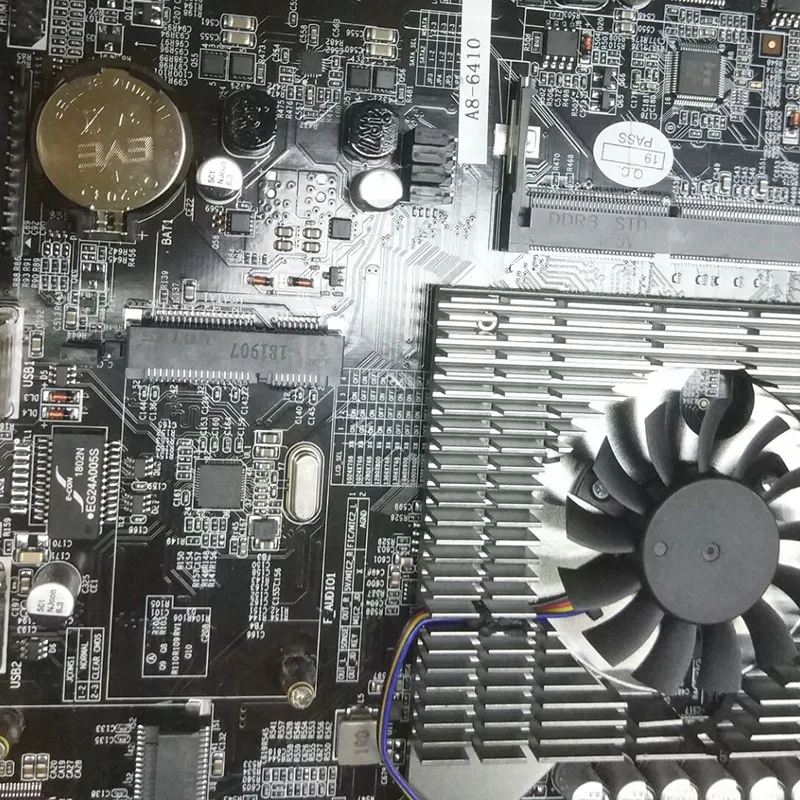 Ультра-тонкий мини-itx Встроенная Материнская плата в Процессор A8 6410 R5 видео график обработки APU USB 3,0 VGA RJ45 HDMI USB MSata Применение, работающего на постоянном токе 12 В