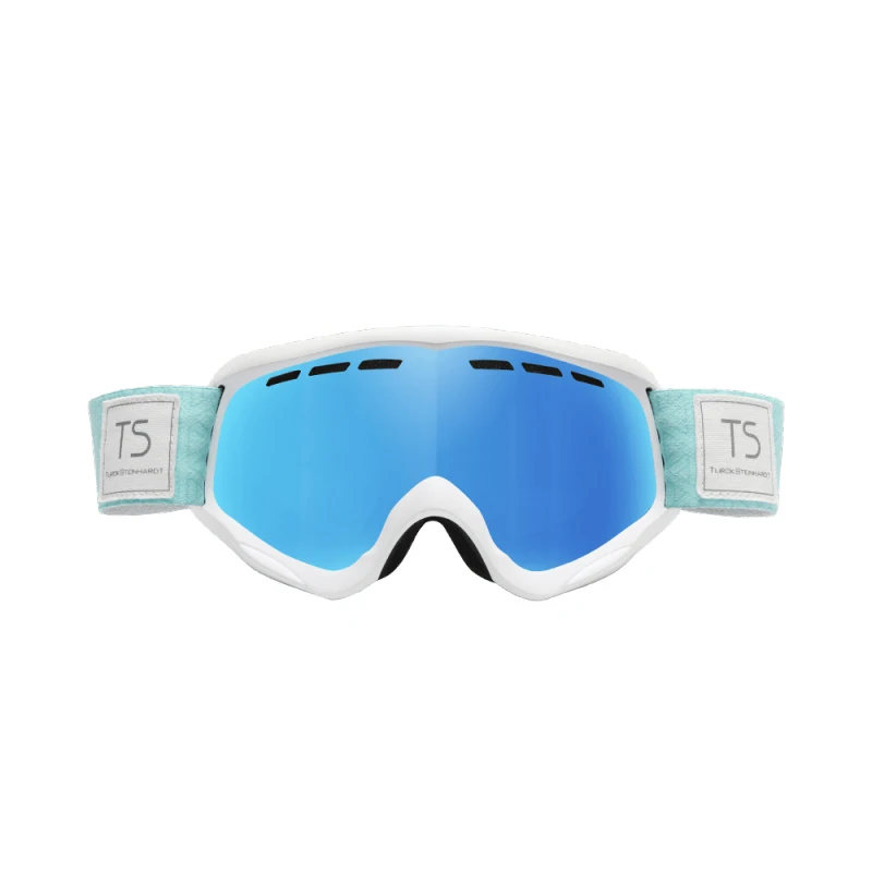 Child blue XIAOMI MIJIA сноуборд лыжные очки зимние спортивные очки для сноуборда лыжная маска экипировка снежные очки лыжные аксессуары снегоходная маска лыжная google - Цвет: Child blue