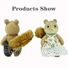 1:12 Forest Hut Play House Villa ABS1/12 Simulation Forest Animal Squirrel Cat Child Birthday Gift 3