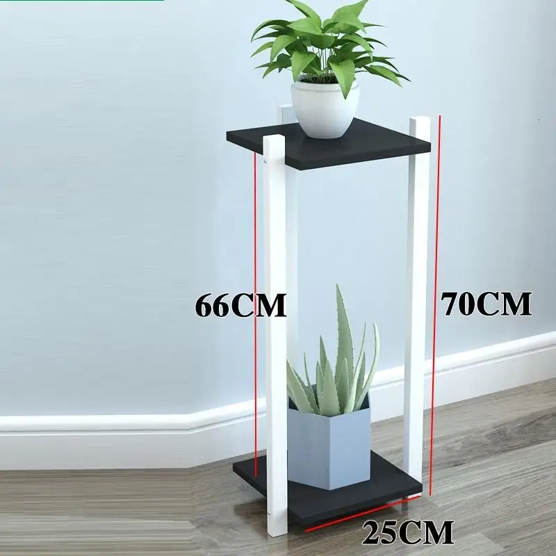 Version M Wooden Shelves Stand Etagere Plante Plantenrekken Estante Para Plantas For Stojak Na Kwiaty Rack Balcony Flower Plant Shelf - Цвет: Version M