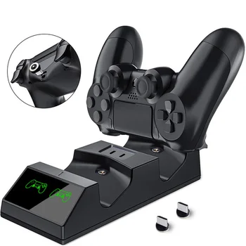 

PS4 Controller Charger Dual Wireless magnetic Charging Dock For Dualshock 4 Charger Station
