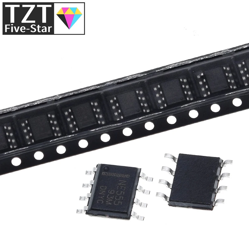 TZT 10/30/100PCS NE555 NE555N 555 NE555DR NE555DT für Leistungsmodul – Detail 1