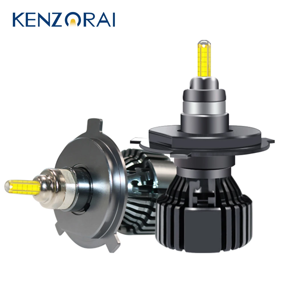 2X 6/8 стороны 15000LM 360 ° Сияющий H4 H1 9012 HIR2 H7 H8 H9 H11 9005 9006 HB2 HB3 HB4 противотуманный