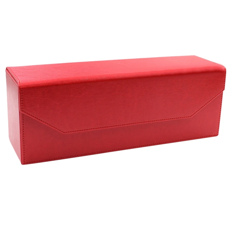 

Hard Pu Leather Storage Case Bag Box for Dyson Supersonic Hd01 Hair Dryer Magnetic Flip Portable Storage Cover Cases(Red)