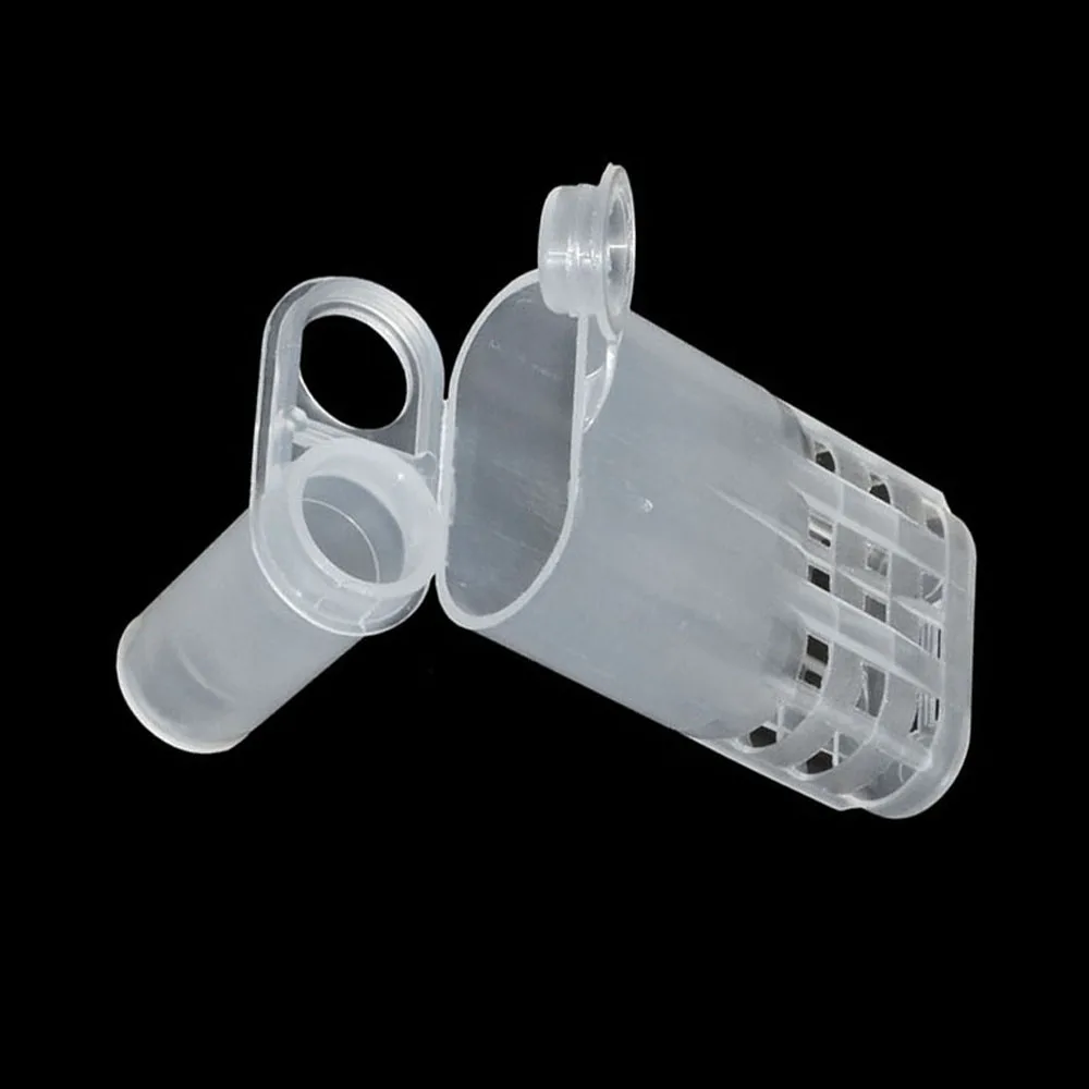 Queen Bee Cages Beekeeping Protection Queen Bee Isolation Plastic White Move Beekeeping Tools 10Pcs
