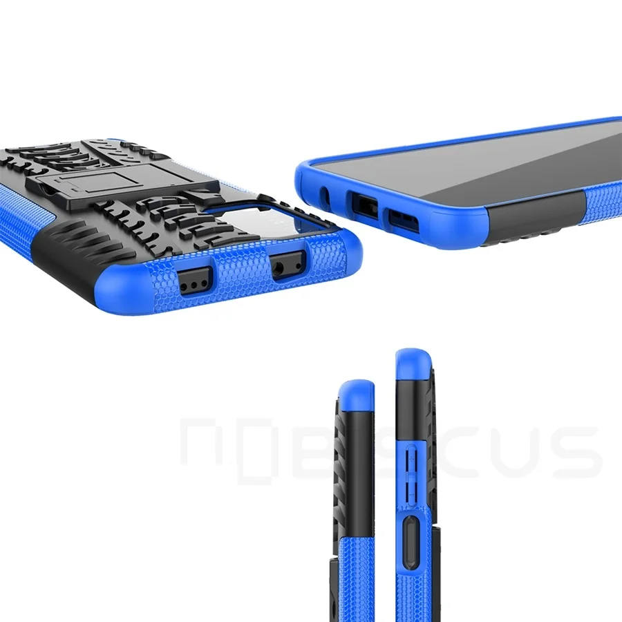 Двойной армированный силиконовый чехол для Xiaomi Redmi 9A 9C 9T Note 9 Pro 9S Mi 10T Lite Poco X3 NFC M3 F2
