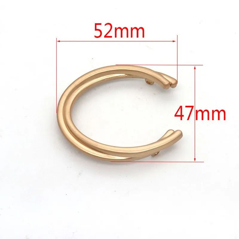 

Metal Tri Glide Buckles C Shape Slider Adjust For Scarf Decoration Strap Belt Backpacks Shoes Bags Webbing DIY Accessories 50pcs