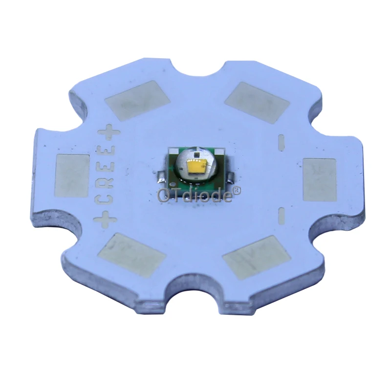 20 шт. Cree XPC XP-C Q5 3535 SMD 1 Вт Светодиодный излучатель диод нейтральный белый холодный белый теплый белый с 20 мм 16 мм 12 мм 8 мм PCB