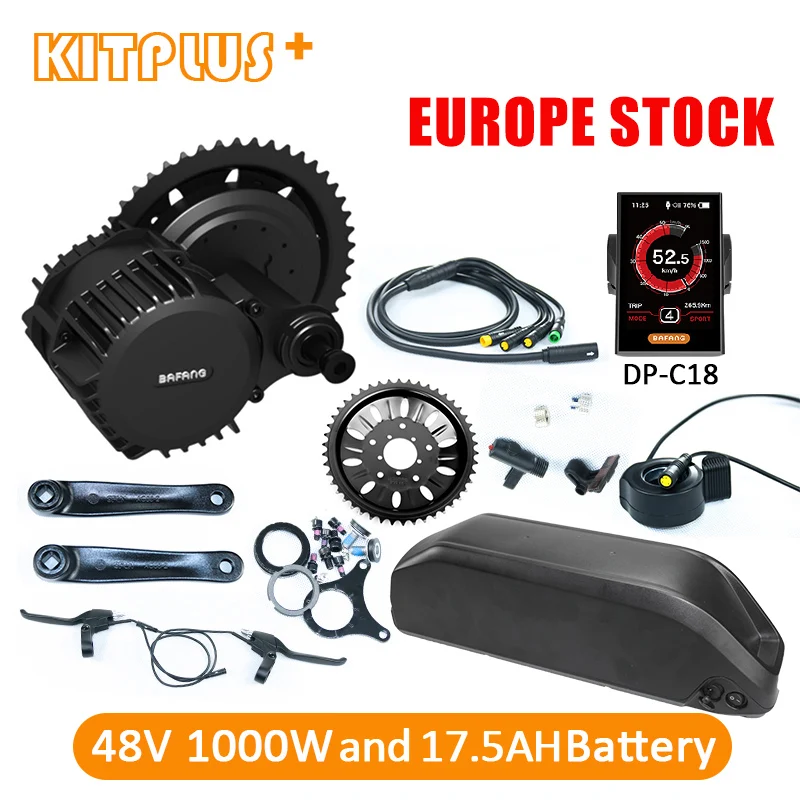 Электродвигатель Ebike Bafang BBSHD BBS03 48V 1000W комплект для переоборудования