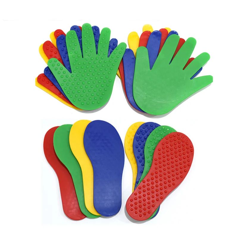 Kids Hand Feet Sensory Play Game Educational Toys For Children Outdoor Indoor Crawling Jump Activity Kindergarten Prop Sport Toy 2 Kids Hand Feet Sensory Play Game Educational Toys For Children Outdoor Indoor Crawling Jump Activity Kindergarten Prop Sport Toy 2
