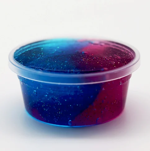 

2019 Foam Clear Fluffy Slime DIY Crystal Lizun Anti Stress Sludge Toy Rice grains Plasticine Modeling Clay for Kids toys