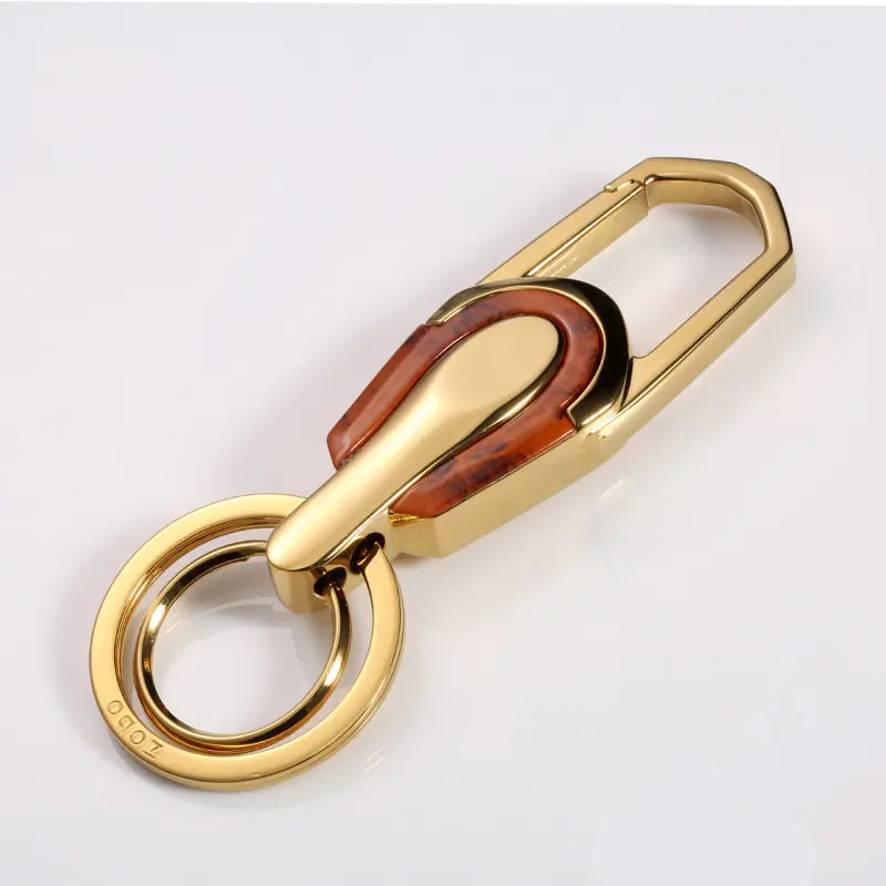 Gold without box Аксессуары для мотоциклов, металлические брелоки для Toyota Avensis Yaris Rav4 Skoda Superb, брелоки с подвеской, первоклассный держатель для ключей - Название цвета: Gold without box