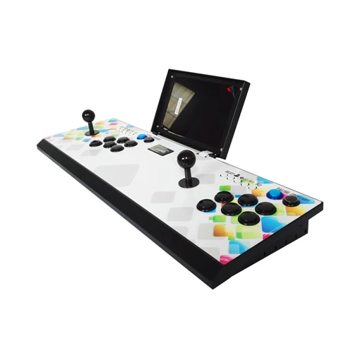 B 1" ЖК мини настольная аркадная с классическими играми 1300 в 1 PCB - Цвет: B