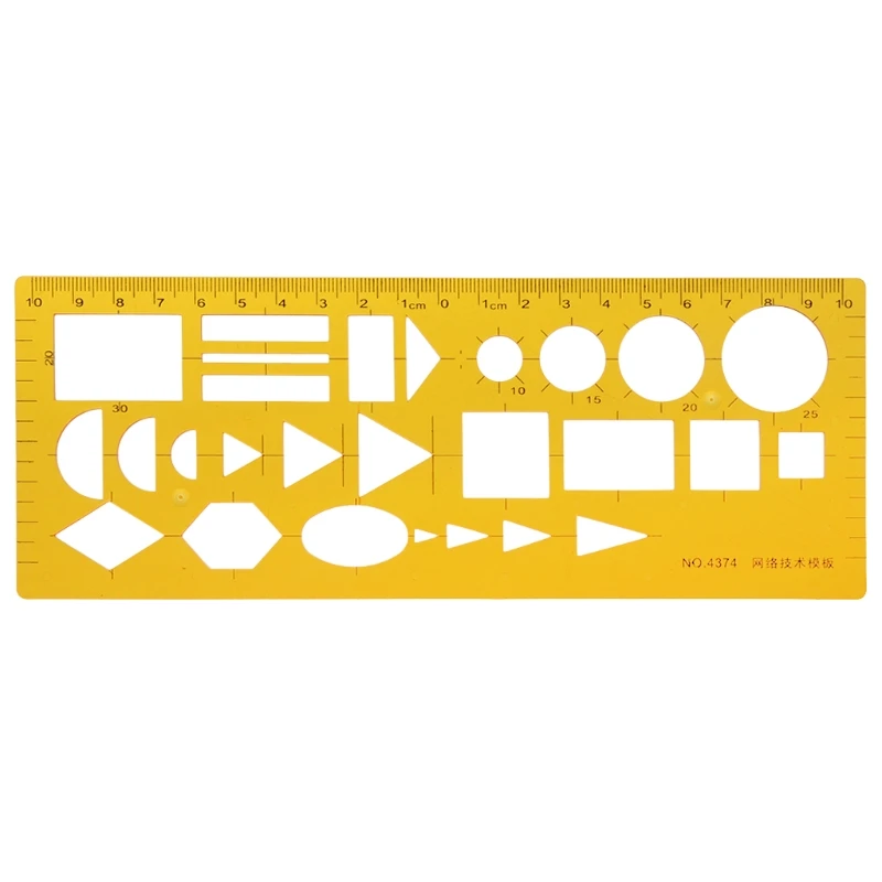 K Resin Circles Squares Triangle Geometric Template Ruler Stencil Measuring Tool ruler set geometry set triangle ruler