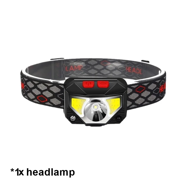 headlamp1 TONGDAYTECH мощный 6000Lm светодиодный налобный фонарь движения Сенсор налобный фонарь светодиодный головной светильник Кемпинг светодиодная вспышка светильник головной светильник фонарь лампа с USB - Испускаемый цвет: headlamp1