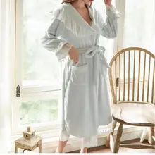 Комплекты халатов, мягкая теплая Домашняя одежда, Женская флисовая Домашняя одежда, пижама, комплект одежды для сна