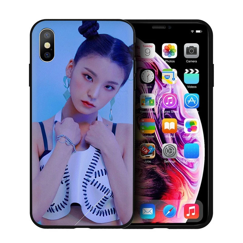 EWAU ITZY K силиконовый чехол для телефона iPhone 5 5S SE 6 6s 7 8 plus X XR XS Max - Цвет: B2