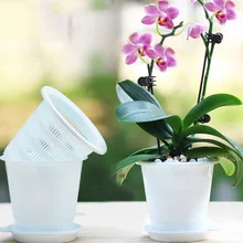 Домашний Прозрачный Цветок орхидеи контейнерный мешочек корень пластиковый цветочный контейнер детская коробка Садовые принадлежности
