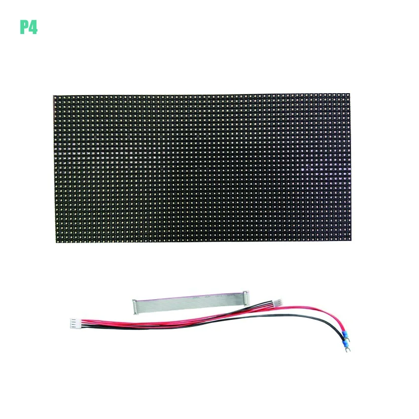 P4 Indoor Full Color SMD 64x32pixels rgb led display screen module 4mm pixel pitch LED display panel