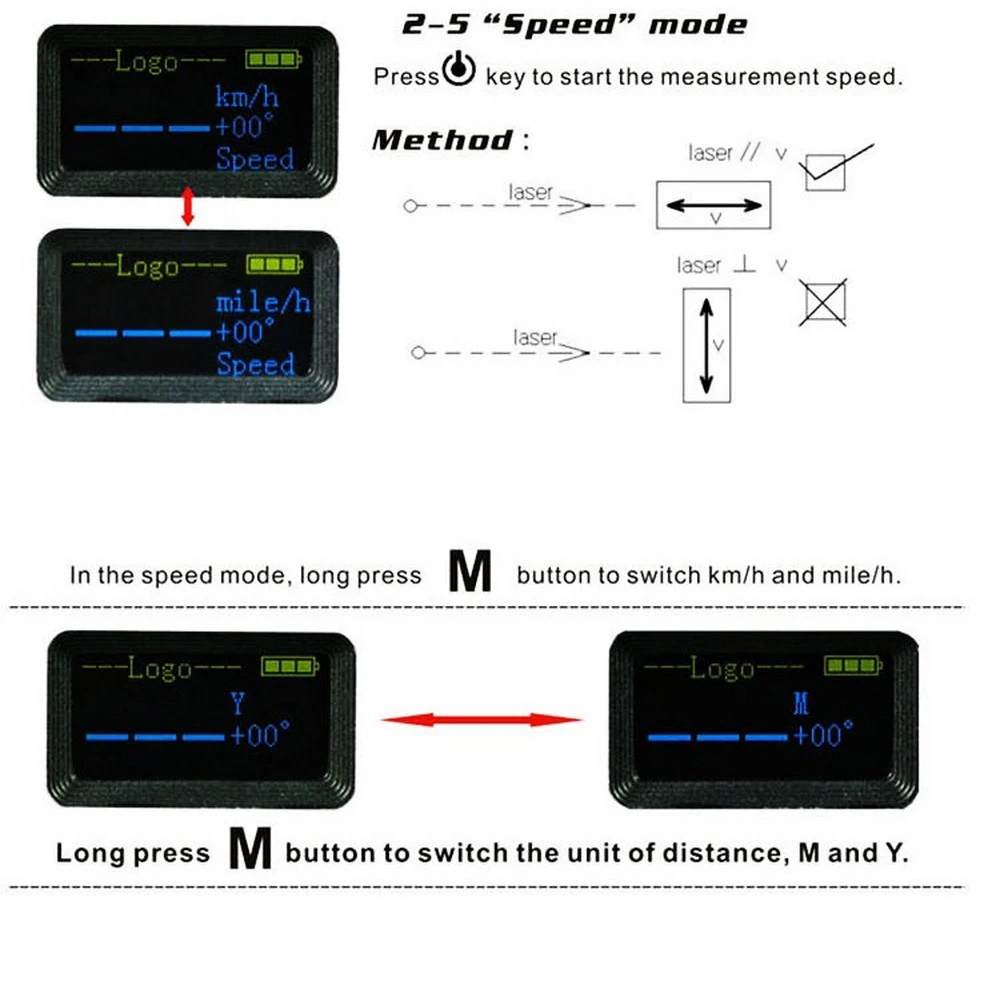 700m Laser Rangefinder Speedometer Fog Day Mode Horizontal Distance for Hunting OLED Display High Precision Laser Distance Meter 700m Laser Rangefinder Speedometer Fog Day Mode Horizontal Distance for Hunting OLED Display High Precision Laser Distance Meter
